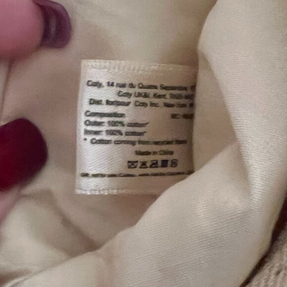 Burberry Logo Canvas Wristlet Clutch – Cream – Made in England – Brand New - Picture 4 of 8